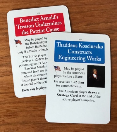 Washington's War Battle Cards