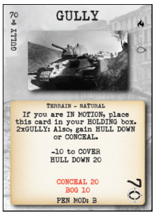 Tank Duel Gulley Card