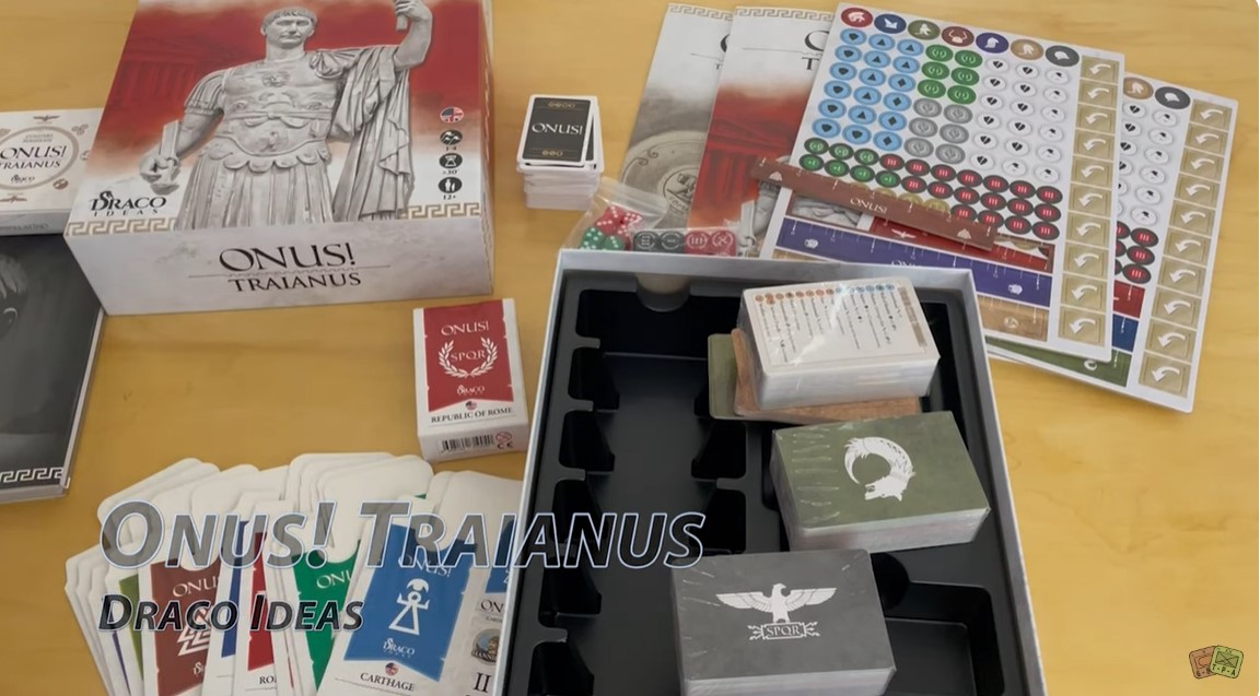 Unboxing Video: ONUS! Traianus from Draco Ideas